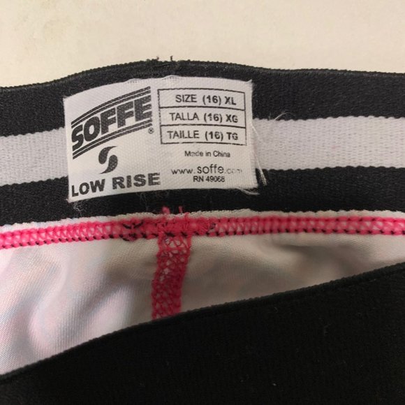 Soffe Girls Multicolor Dri Lowrise Capris XL size 16 - Picture 2 of 2